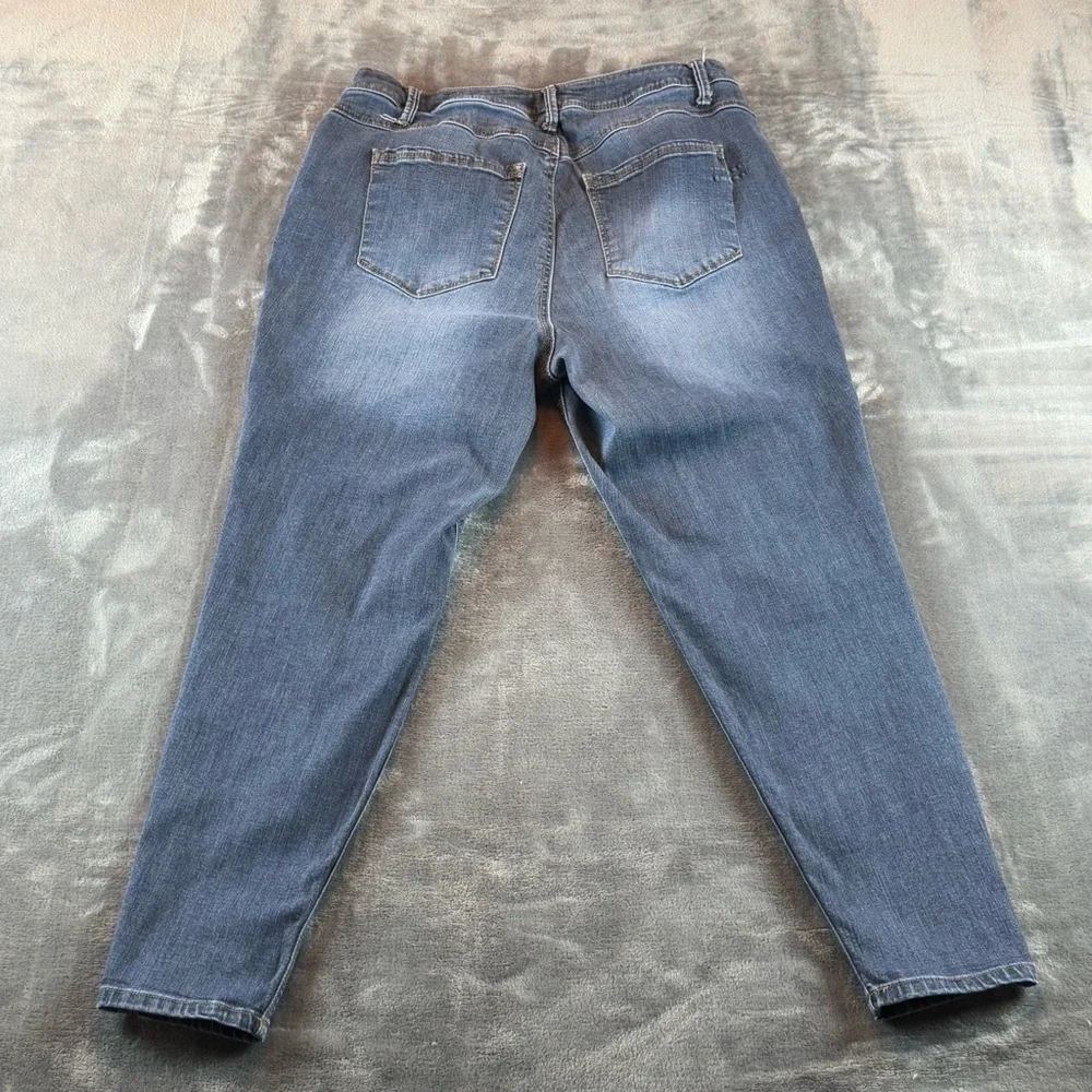 1822 Women's‎ Jeans Size 16W Adrianna Skinny - Picture 2 of 10